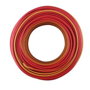 Cable Luz Alucobre 10 Awg THW Rojo Rollo 100m