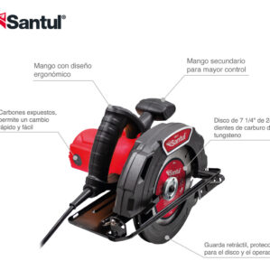 Sierra circular 7-1/4