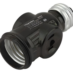 Portalampara socket doble contacto