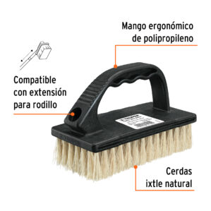 Cepillo para Impermeabilizar cerda 100% ixtle Natural