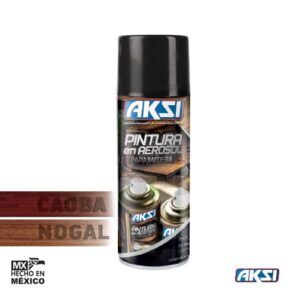 Pintura en aerosol para madera color Caoba 400ml