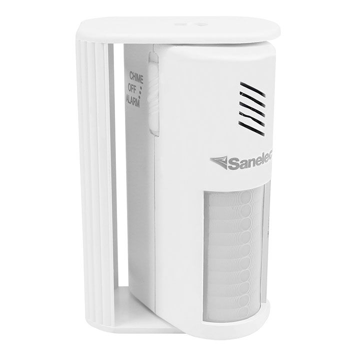 Sensor de movimiento con alarma y timbre Sanelec