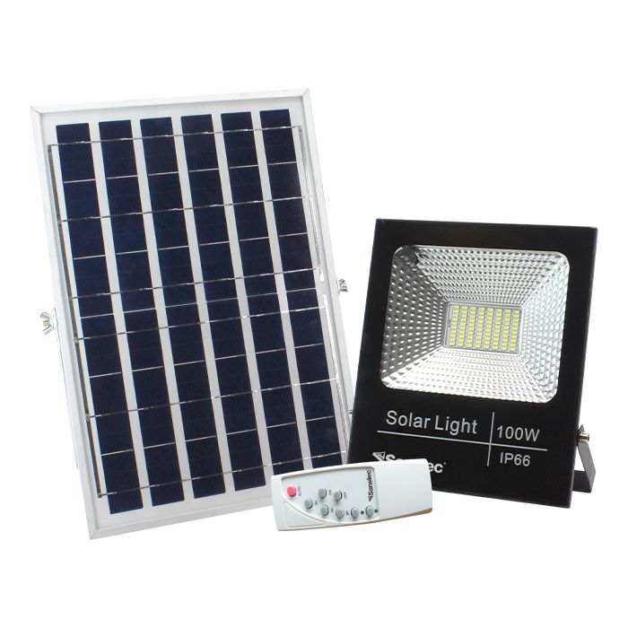 Reflector solar de 100w IP65 1100 Lumenes