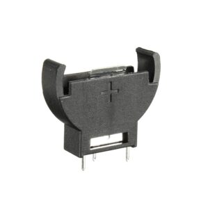 Porta pila Vertical de Pila Tipo Boton Cr2032