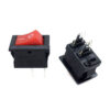 Interruptor Mini ON OFF Rojo 2 Pines Apagador 6A