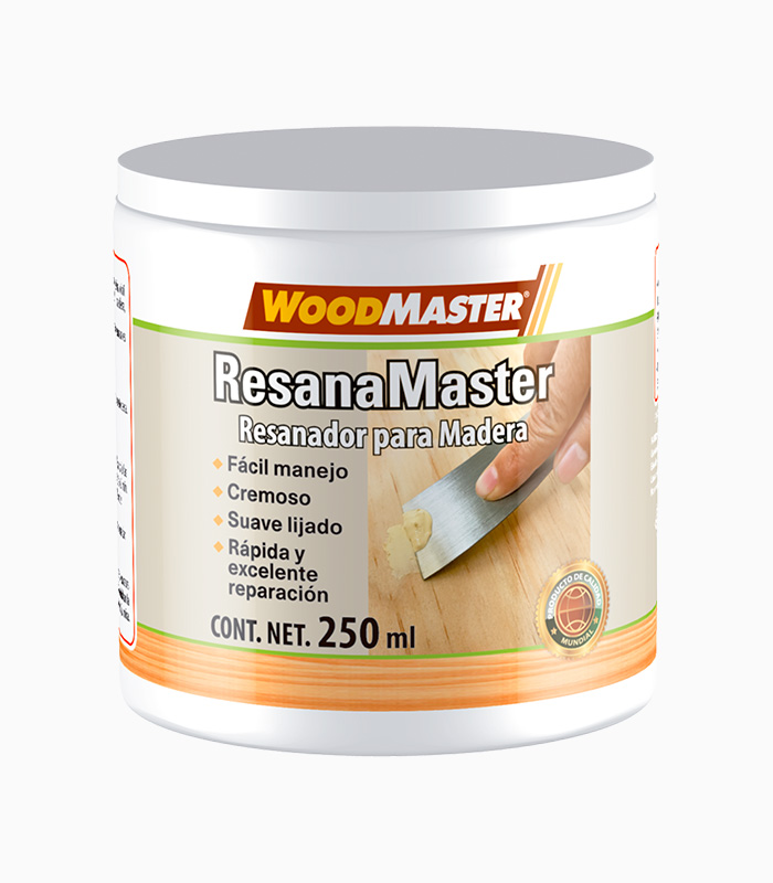 Resanador Madera Color Chocolate de 250ml