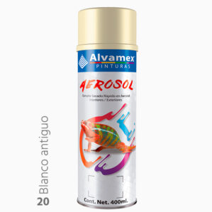 Pintura en aerosol Blanco Antiguo Alvamex