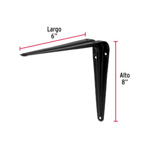 Mensula de acero 6x8