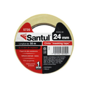 Cinta masking tape 1" de 50m