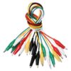 10 Piezas de Cable Caiman 40cm Tenaza 5 Colores Mixtos