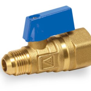 Llave Valvula de gas de paso Cuerda 1/2" a 3/8"