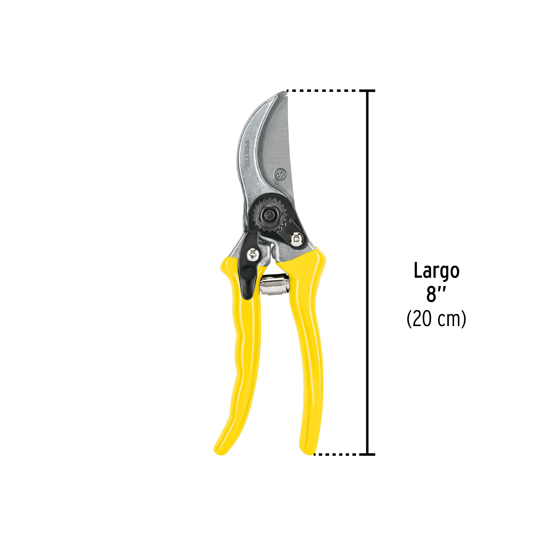 Tijera para poda 8" Cuchilla de Paso