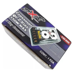 Crossover Pasivo Automotriz 2 Vias 1 Bajo 1 Medio 150w 4ohm