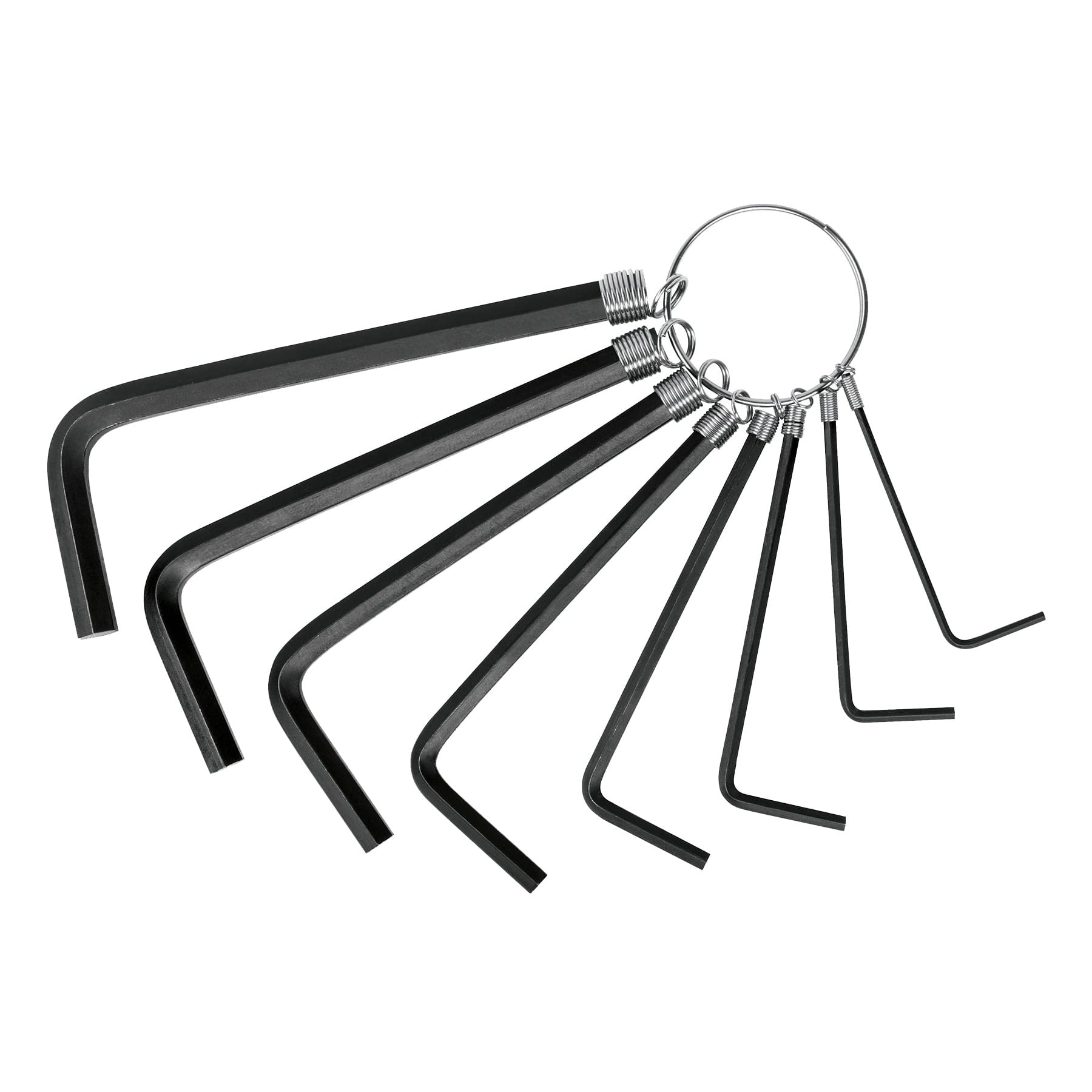 Juego de 8 llaves Allen tipo llavero standard