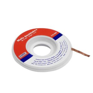 Malla desoldadora de cobre 2mm de 1.5m