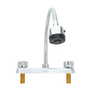 Mezcladora Fregadero Flexible Cromada