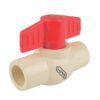 Valvula de Paso Esfera Bola de CPVC de 3/4"