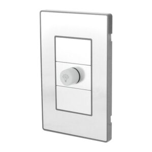 Placa Armada Atenuador Dimmer Acero Inoxidable Cordoba