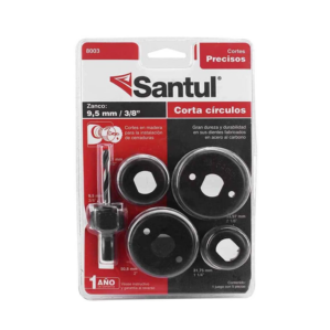 Kit 4 brocasierras para madera