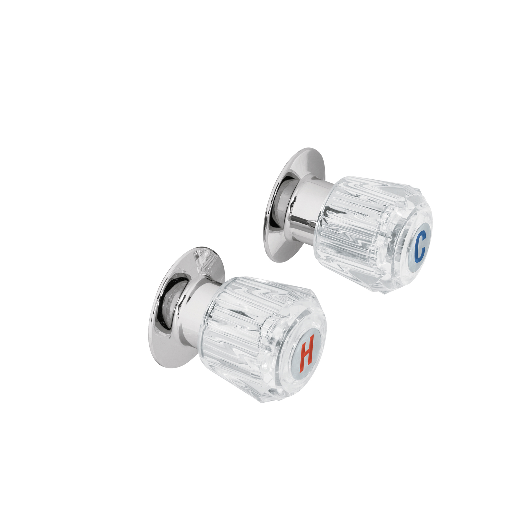 Juego 2 manerales para regadera de acrilico Santul