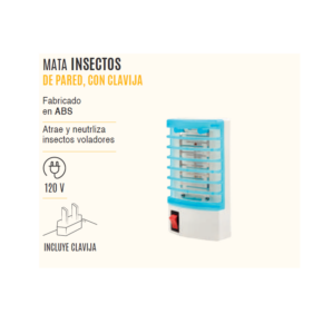Exterminador de Insectores de Pared Clavija