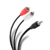 Cable RCA a plug de 3.5mm de 1.8m