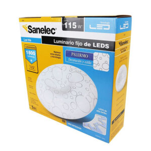 Lampara Led Tipo Plafon Redondo 18w Sobreponer Palermo