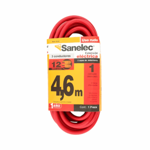 Extension luz uso rudo de 4m Calibre 12