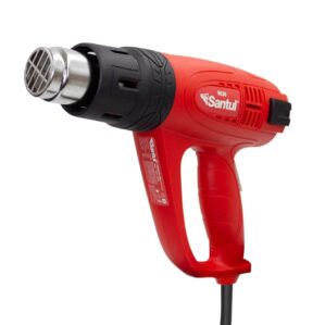 Pistola de calor Profesional Con accesorios y Estuche 1500w