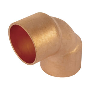 Codo 90° de cobre de 3/4" iusa