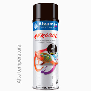 Pintura En aerosol Alta Temperatura Negro