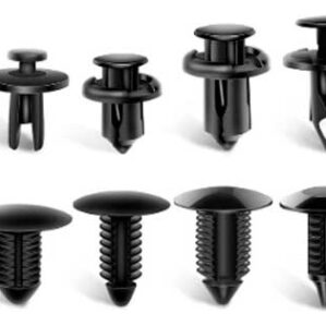 Pack de 100 Pzas de Clip Grapa de Retencion Sujetador para Auto