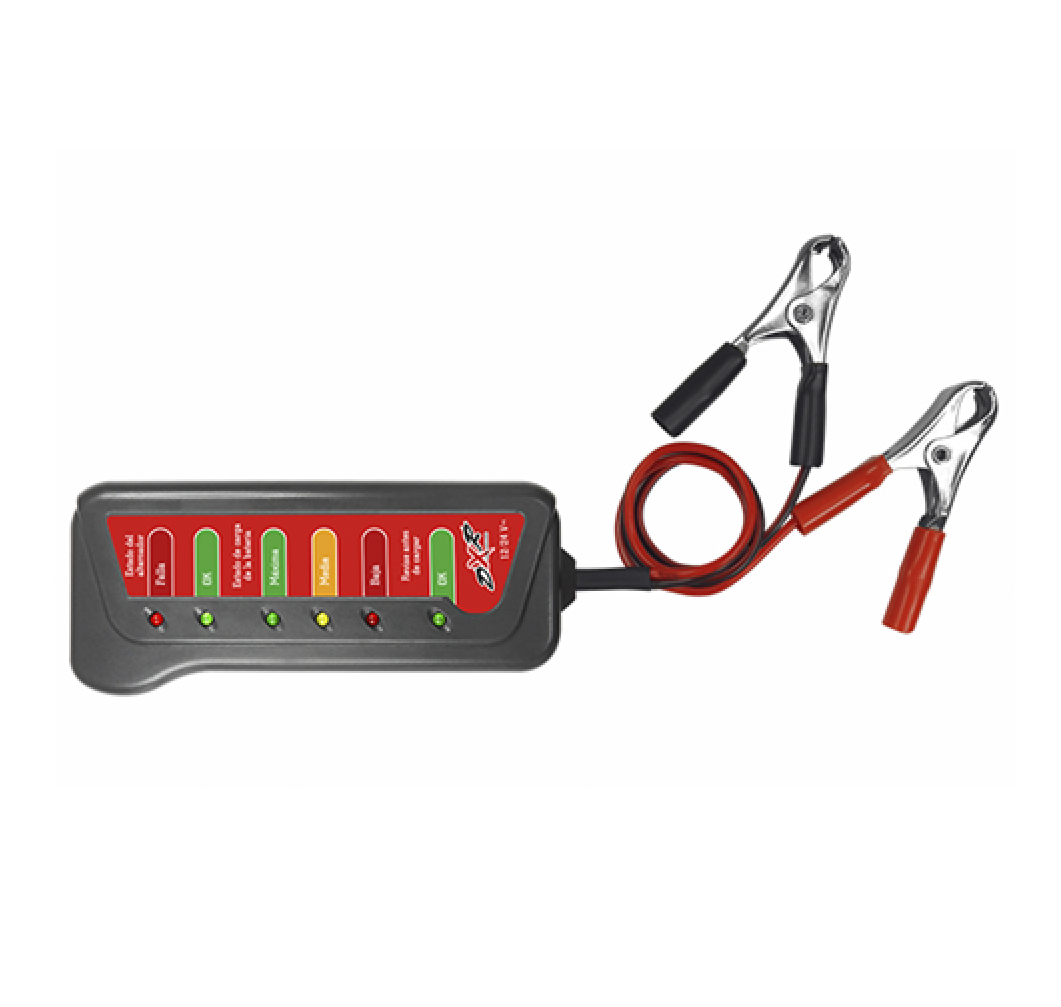 Probador de carga de batería 12v - 24v