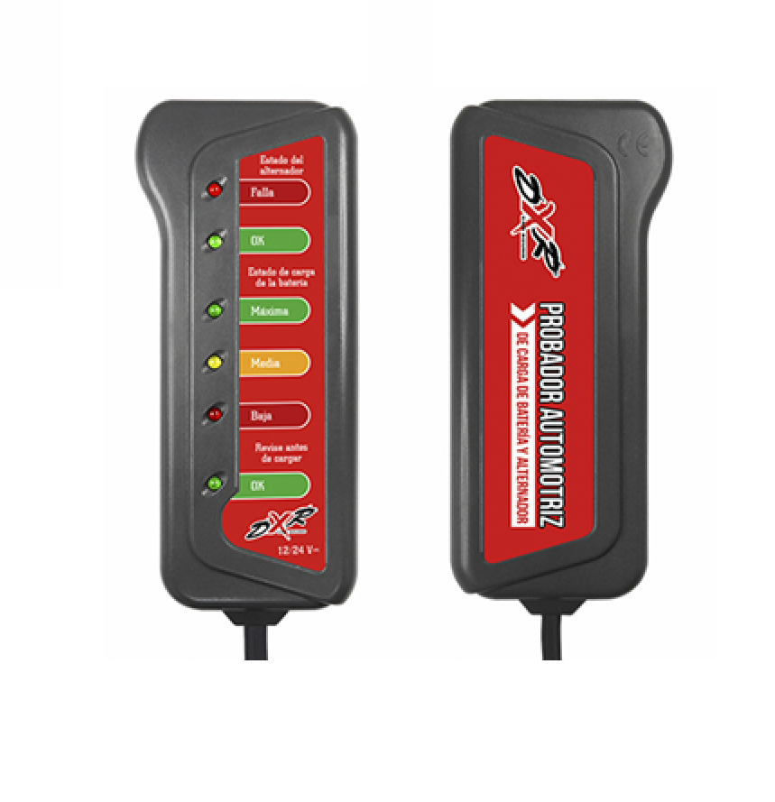 Probador de carga de batería 12v - 24v