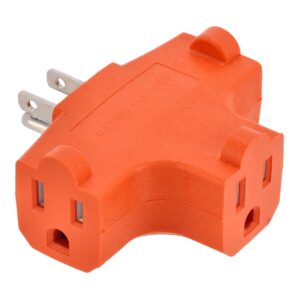 Multicontacto Contacto Triple Aterrizado Tipo T