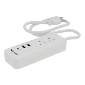 Multicontacto 1C 2USB Color