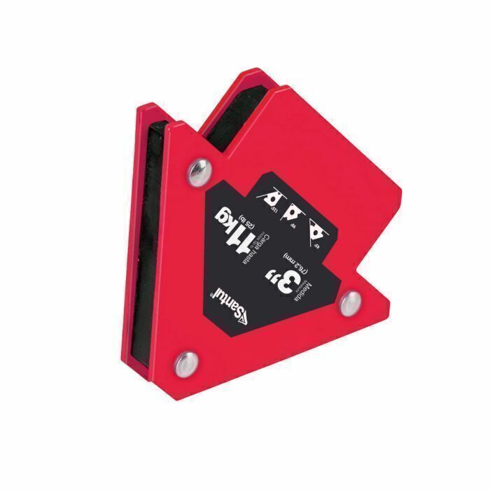 Escuadra magnetica para soldar 11kg de 3"