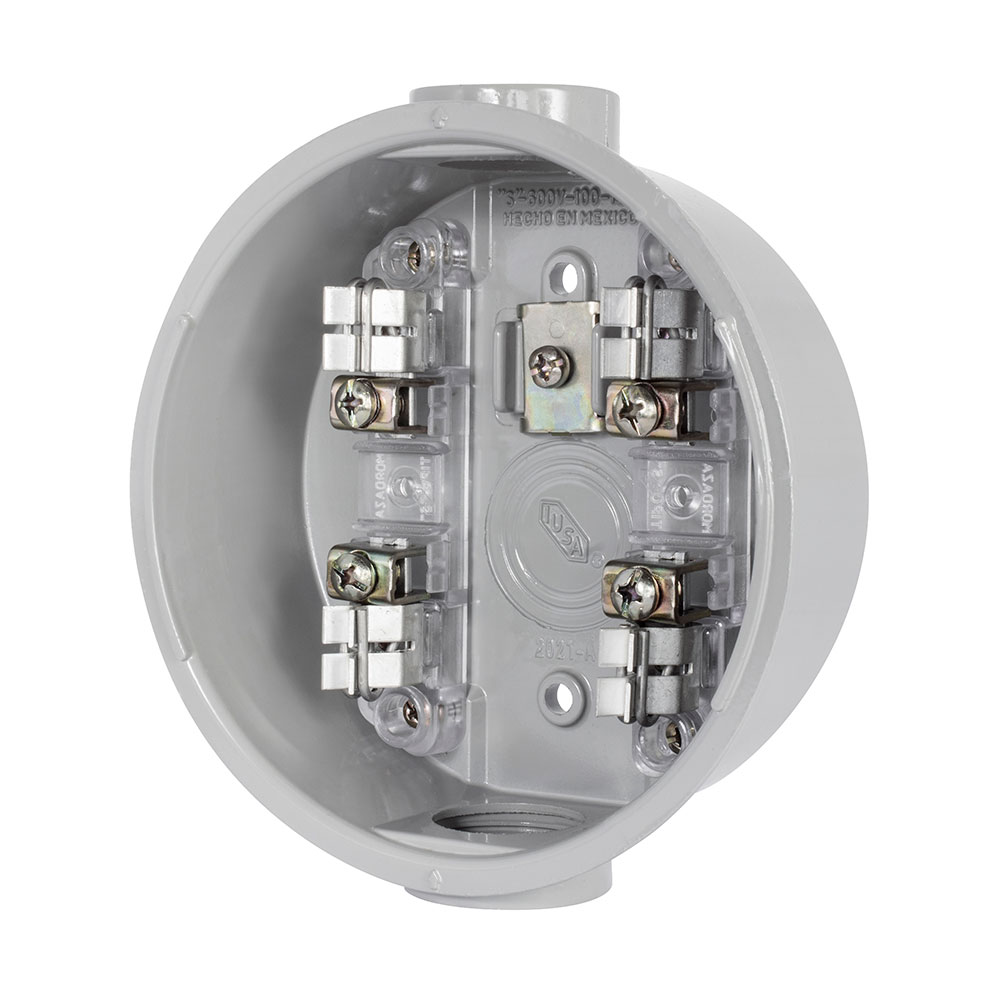 Base CFE para Medidor 4 terminales iusa