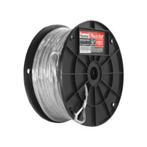 Rollo de 75m Cable acero rigido de 1/8" Recubierto