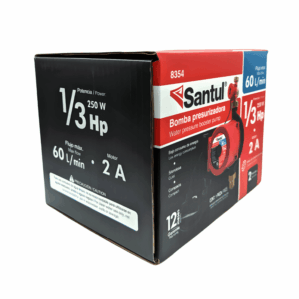 Bomba Presurizadora con Sensor Regulable 1/3hp Santul