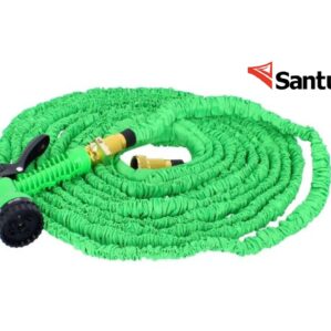 Manguera 1/2" Agua Jardin Reforzada 3 capas de 5m Antinudo Santul