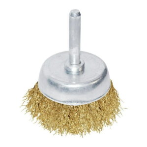 Carda de copa alambre grueso 1-3/4