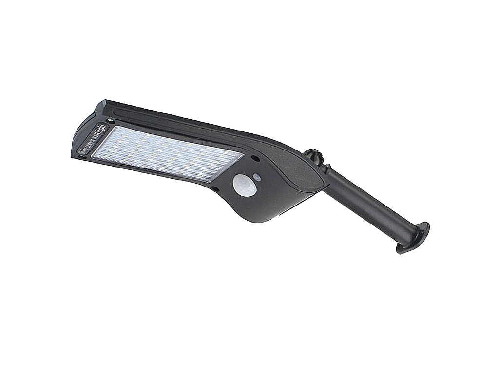 Luminario lampara recargable 18w 6hrs Solar para jardin