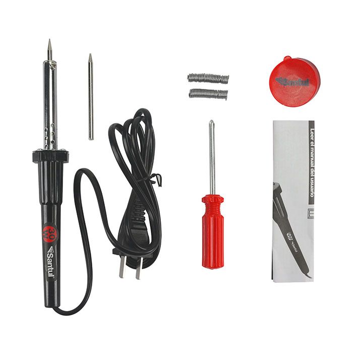 Cautin tipo lapiz de 30w con accesorios Uso Ligero