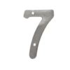 Numero 7 de Metal para Exterior Residencial Casa