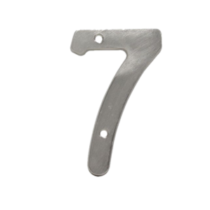 Numero 7 de Metal para Exterior Residencial Casa