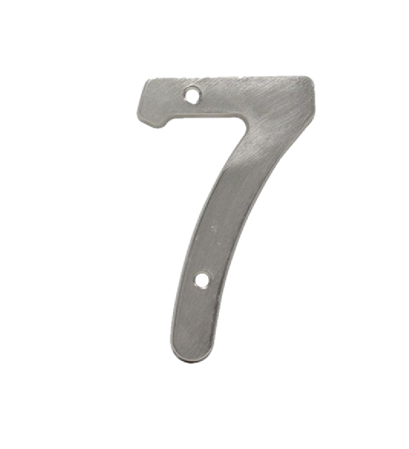 Numero 7 de Metal para Exterior Residencial Casa