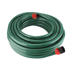 Manguera 1/2" Jardin Agua Reforzada 3 capas de 5m Antinudo Santul