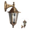 Farol de pared colonial cobre