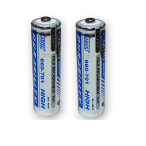 Par de pilas recargables AA NiMH 1200mAh